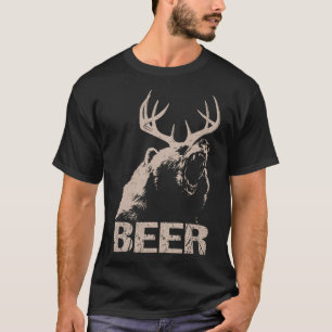 ビールシカくま Tシャツ