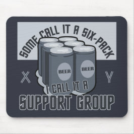 ビールシックスパックカスタム マウスパッド