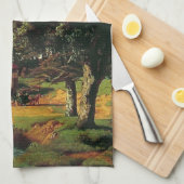 ビールシュタットアルバート素朴ア・ミル キッチンタオル (四つ折り)