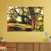 ビールシュタット – 木々を抜ける道 キャンバスプリント (インサイチュ (リビング))