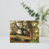 ビールシュタット – 木々を抜ける道 ポストカード (スタンド正面)