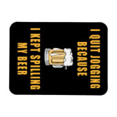 ビールジョギング マグネット (横)