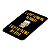 ビールジョギング マグネット (左側)