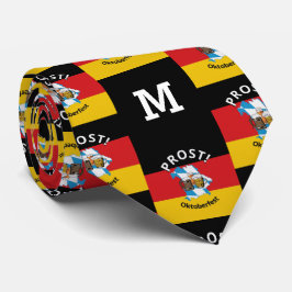 ビールスタイリッシュモノグラムのオクトーバーフェスト ネクタイ