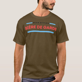 ビールスタイルビールデガーデT Tシャツ