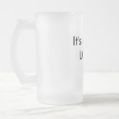 ビールスタイン長い一日だった フロストグラスビールジョッキ (左)