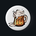 ビールスタイン10月 缶バッジ<br><div class="desc">祝オクトーバーフェストのデザイン!</div>