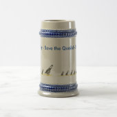 ビールステイン-ウズラを救って下さい- ビールジョッキ (中央)