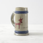 ビールステイン ビールジョッキ (正面左)