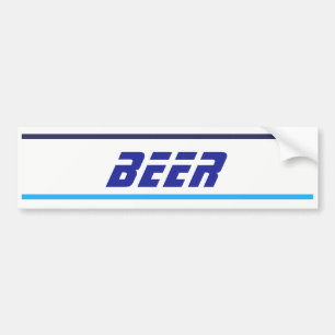 ビールステッカー バンパーステッカー