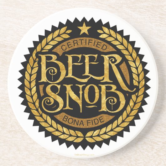 ビールスヌブ コースター (正面)