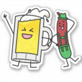 ビールソーセージオクトバーフェストオクトーバーフェストレデローセン シール (正面)