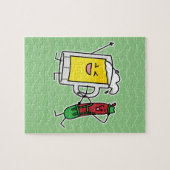 ビールソーセージオクトバーフェストオクトーバーフェストレデローセン ジグソーパズル (横)