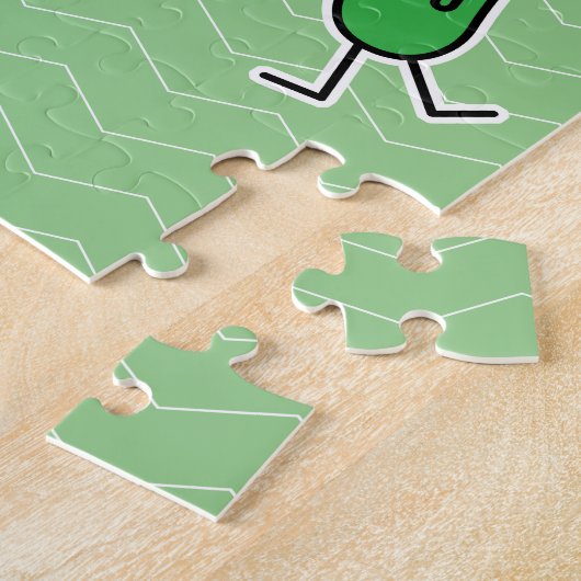 ビールソーセージオクトバーフェストオクトーバーフェストレデローセン ジグソーパズル (側面)