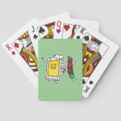 ビールソーセージオクトバーフェストオクトーバーフェストレデローセン トランプ (裏面)