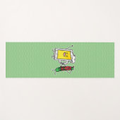 ビールソーセージオクトバーフェストオクトーバーフェストレデローセン ヨガマット (正面(横))