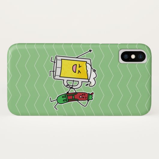 ビールソーセージオクトバーフェストオクトーバーフェストレデローセン Case-Mate iPhoneケース (裏面(横))