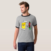 ビールソーセージオクトバーフェストオクトーバーフェストレデローセン Tシャツ (正面フル)