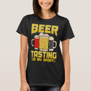 ビールタスターベエルゲタリオアンマニアクラフターパブ Tシャツ