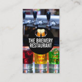ビールタップ | ショットグラスの名刺 名刺 (正面)