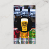 ビールタップ | ショットグラス 名刺 (正面)