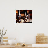 ビールタップ ポスター (キッチン)