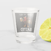 ビールターキーおもしろい感謝祭 ショットグラス (裏面)