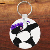 ビールダブカッコいいビングデザイン キーホルダー (正面)