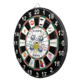 ビールダーツボードゲームを飲む ダーツボード (正面右)