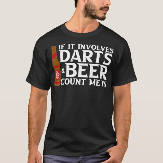 ビールダーツ Tシャツ (正面)