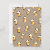 ビールテイスティングオクトーバーフェストパーティの招待状 招待状 (裏面)