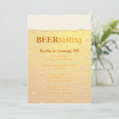 ビールテイスティングパーティー 招待状 (スタンド正面)