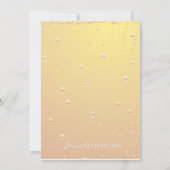 ビールテイスティングパーティー 招待状 (裏面)