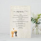 ビールテイスティングメニュー (スタンド正面)