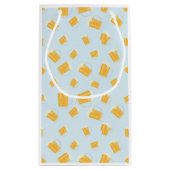 ビールテーマのギフトバッグ スモールペーパーバッグ (裏面)