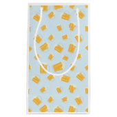 ビールテーマのギフトバッグ スモールペーパーバッグ (正面)