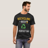 ビールデイリサイクルリサイクル Tシャツ (正面フル)