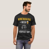 ビールデイワイン醸造ワインメーカー Tシャツ (正面フル)