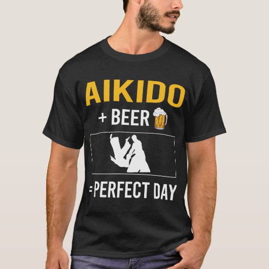 ビールデイ合気道 Tシャツ (正面)