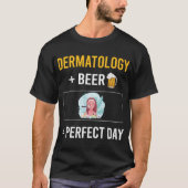 ビールデイ皮膚科皮膚科医 Tシャツ (正面)