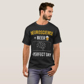 ビールデイ神経科学神経科学者 Tシャツ (正面フル)
