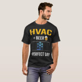 ビールデイHVAC Tシャツ (正面フル)