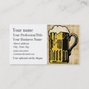 ビールデザイン名刺 名刺