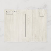 ビールトーストの保存日付の郵便はがき 案内ポストカード (裏面)