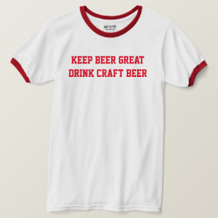 ビールドリンク保素晴らしクラフトビール Tシャツ