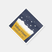 ビールナプキンス – お祝いは醸造 スタンダードカクテルナプキン (角)