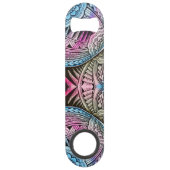 ビールバーテンダーパターンモノグラム名 スピード栓抜き (正面)