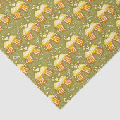 ビールパターンのガラス 薄葉紙 (詳細)