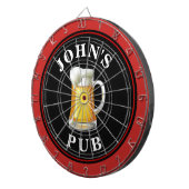 ビールパパーソナライズされたブ ダーツボード (正面右)