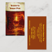 ビールパブ 名刺 (正面/裏面)